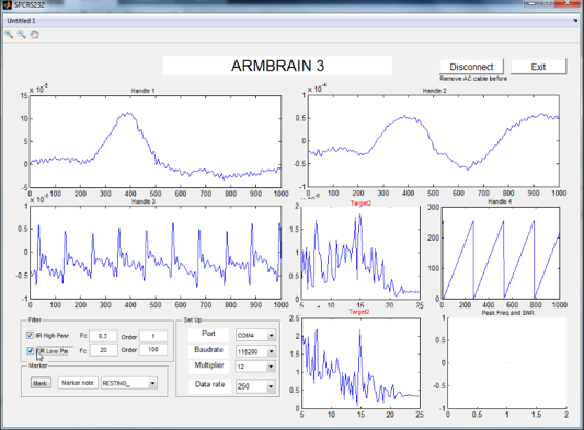 Online processing GUI